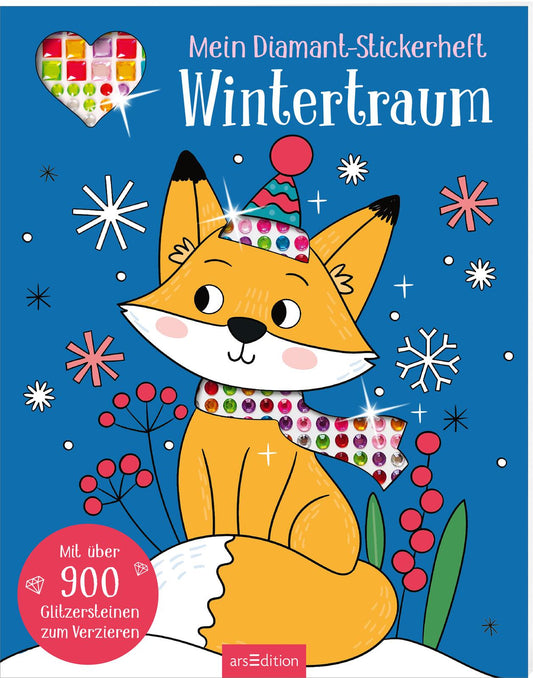 Mein Diamant-Stickerheft Wintertraum