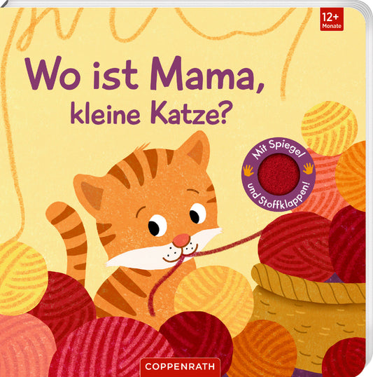 Wo ist Mama. kleine Katze?