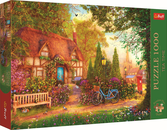 Puzzle Cottage mit Reetdach 1000 Teile