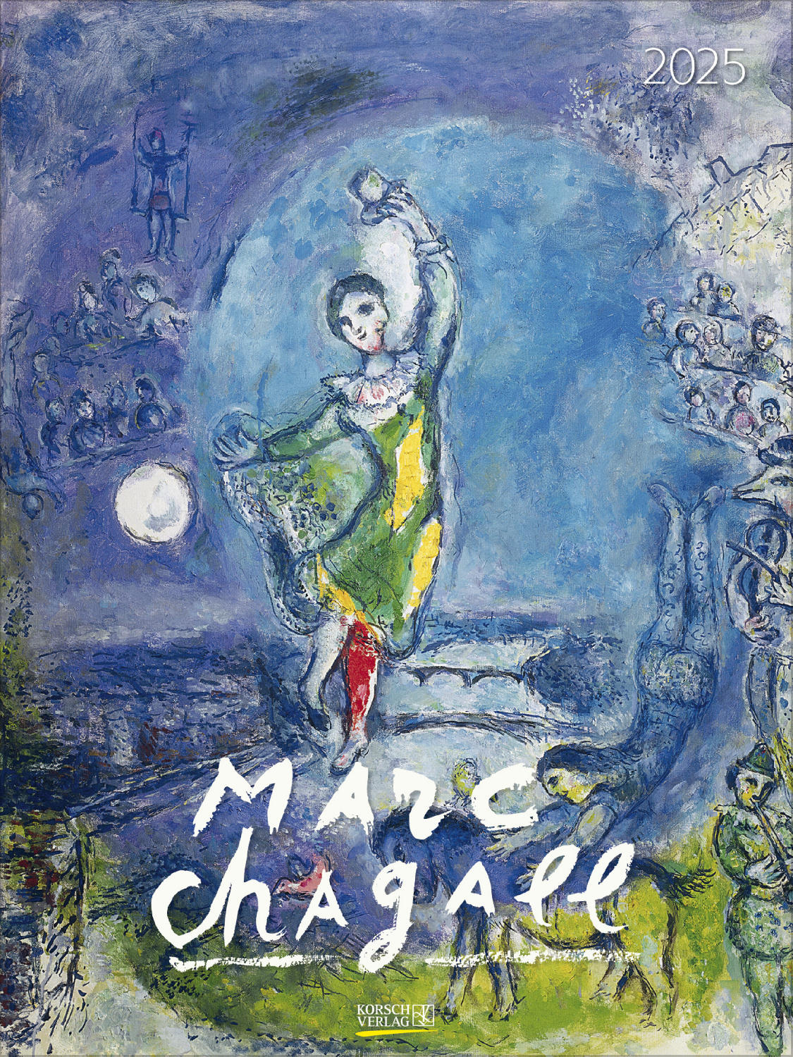 Marc Chagall 2025. Wandkalender.