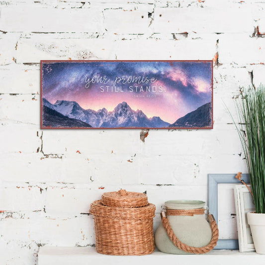 Sonstiges                                          Metallschild Your Promise still stands