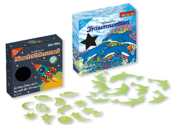 Sonstiges                                          Paket Leuchtsticker-Set 2 Motive