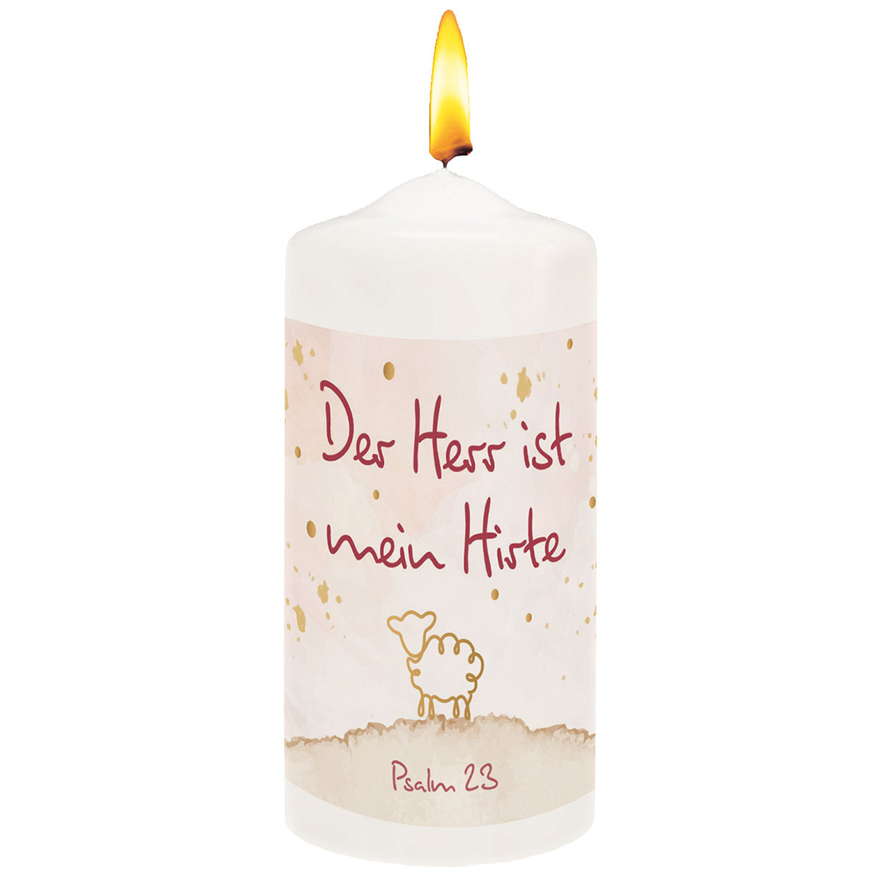 Sonstiges                                          Kerze Der Herr ist mein Hirte