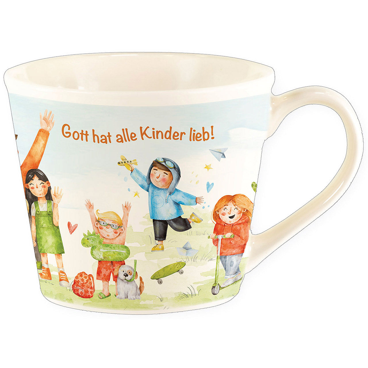 Sonstiges                                          Kindertasse Gott hat alle Kinder lieb