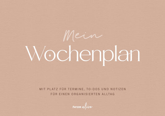 Sonstiges                                          Mein Wochenplan