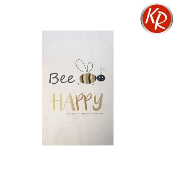 Wandbild Bee Happy