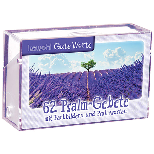 62 Psalm-Gebete (Karten-Box)