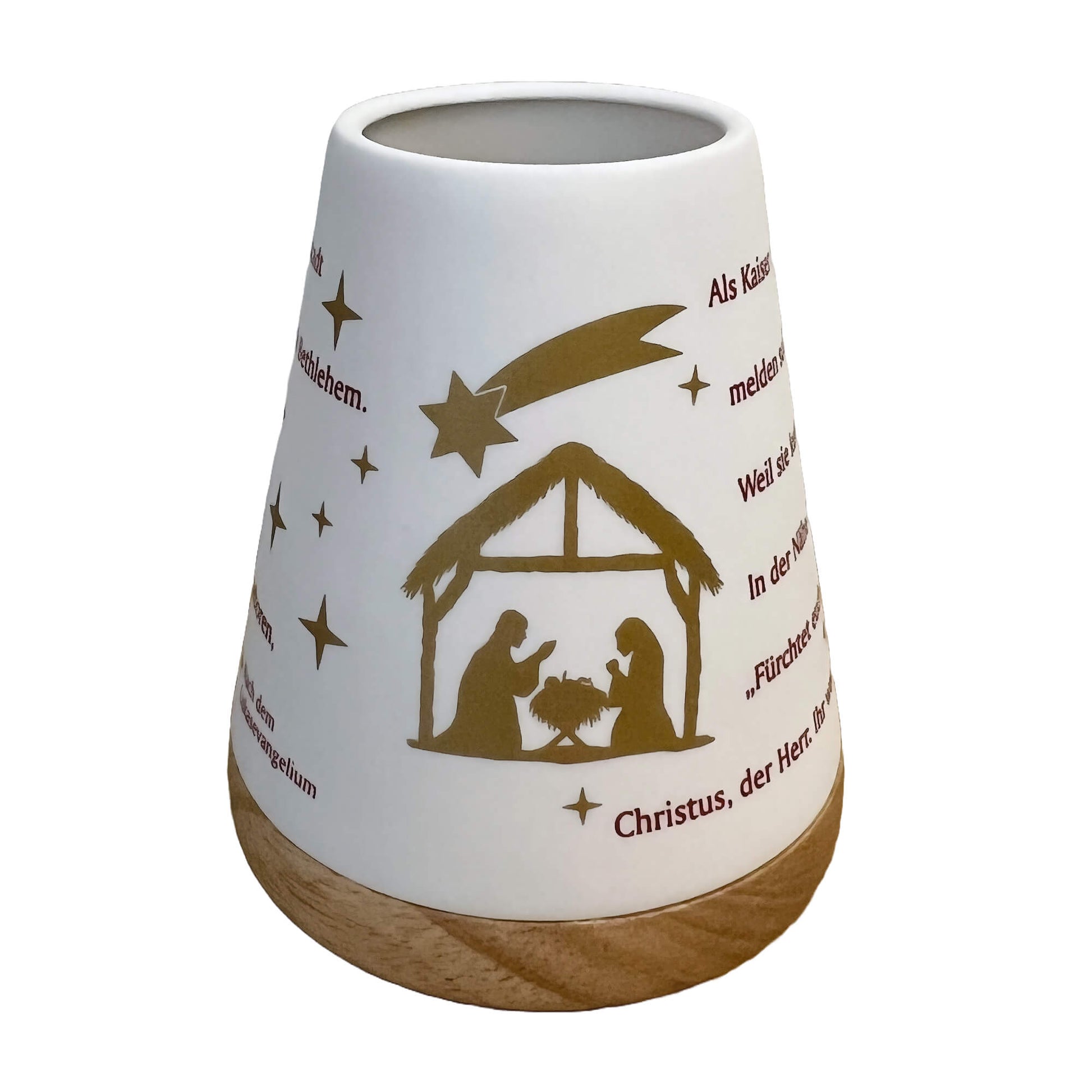 Sonstiges                                          Windlicht Weihnachtsgeschichte