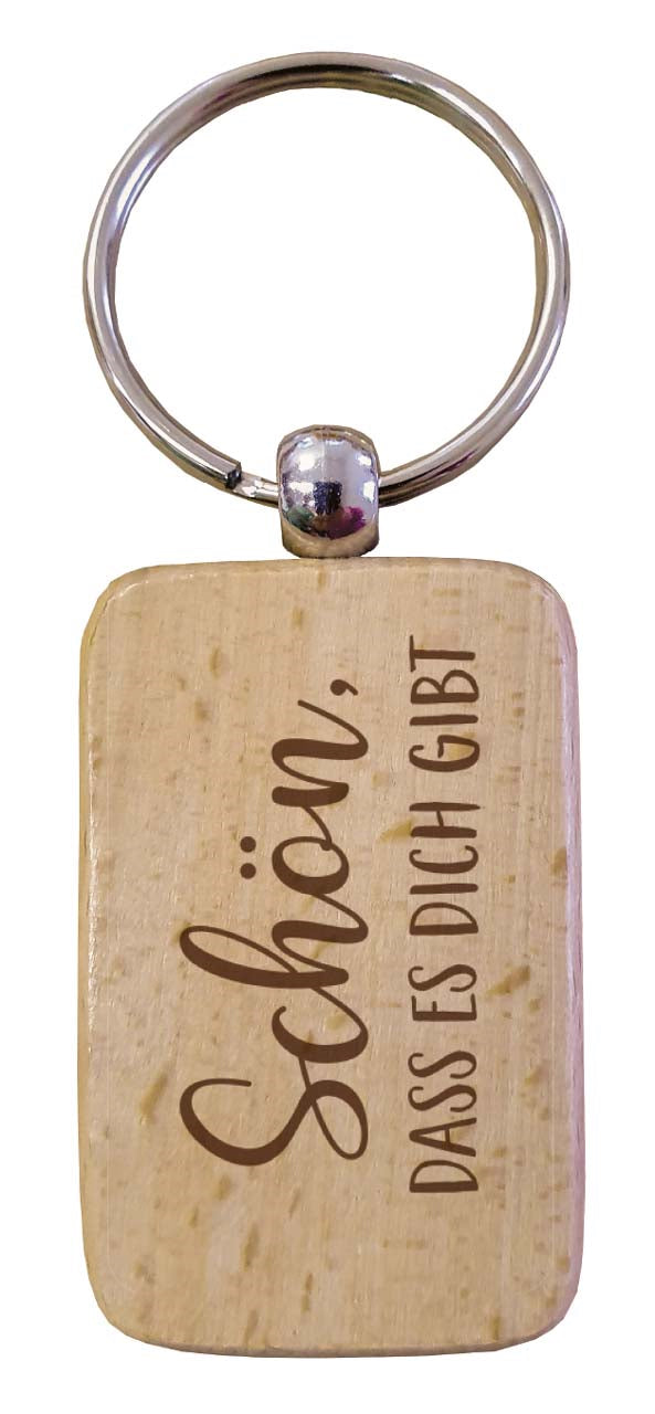 Sonstiges                                          Schlüsselanhänger Schön dass es dich gibt