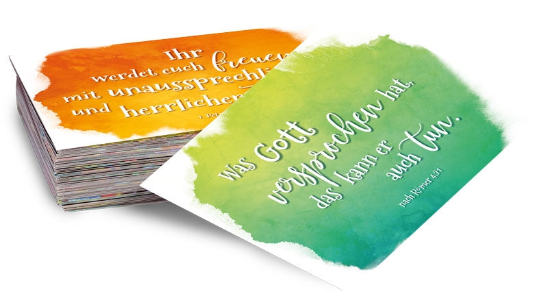 Druckerzeugnis                                     Neujahrslose Aquarell 100 Ex.