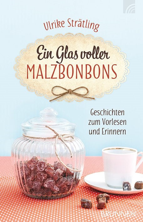 Ein Glas voller Malzbonbons