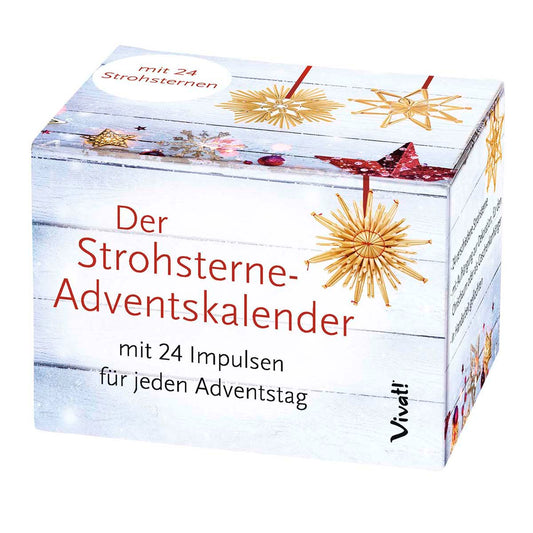 Der Strohsterne-Adventskalender (Box)