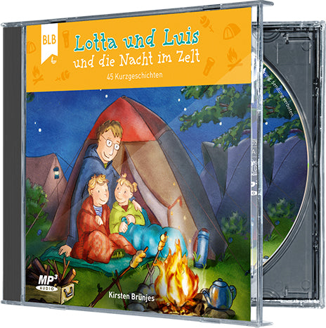 Lotta und Luis und die Nacht im Zelt - Hörbuch (MP3-CD)