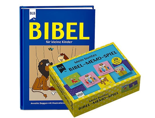 Paket Bibel-Memo-Spiel & Bibel für kleine Kinder