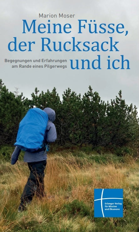 Meine Füße. der Rucksack und ich