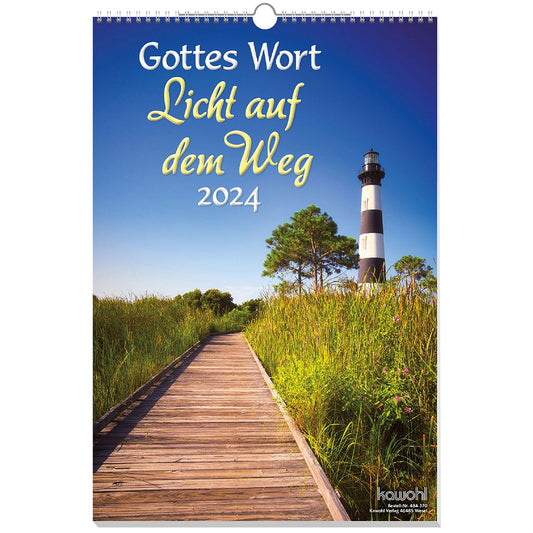 Gottes Wort - Licht auf dem Weg 2024