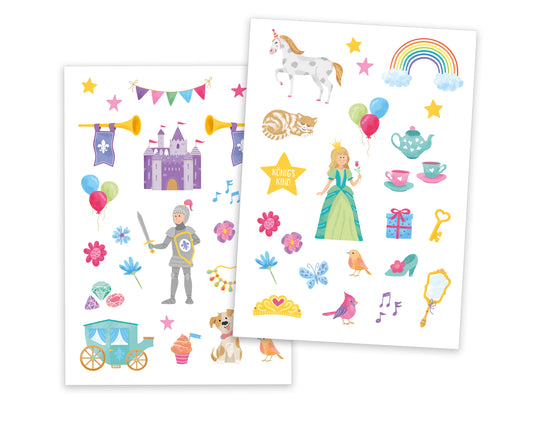 Tattoo-Set Prinzessin