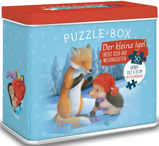 Puzzle-Box Der kleine Igel freut sich auf Weihnachten