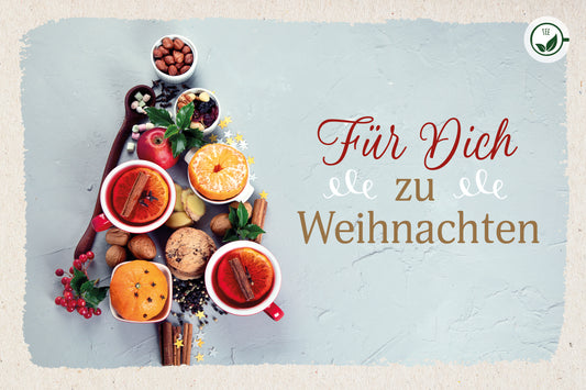 Teekarte Für Dich zu Weihnachten