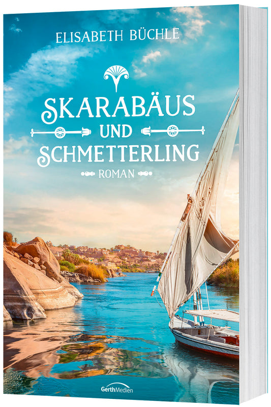 Skarabäus und Schmetterling