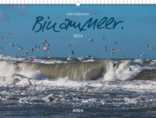 Bin am Meer. 2024 - Wandkalender