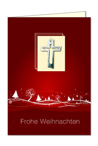 Geschenkkarte Frohe Weihnachten mini