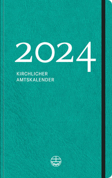 Kirchlicher Amtskalender 2024 - petrol