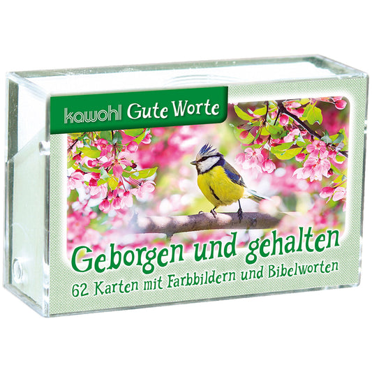 Geborgen & gehalten (Karten-Box)