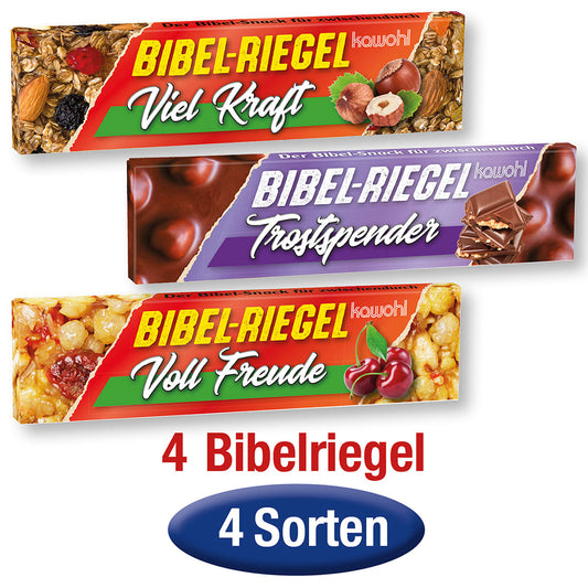 Paket Bibel-Riegel 4 Ex.