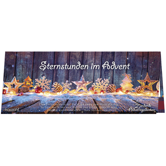 Sternstunden im Advent - Zündende Adventsgedanken